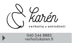 Verhoilu ja entisöinti Karén logo